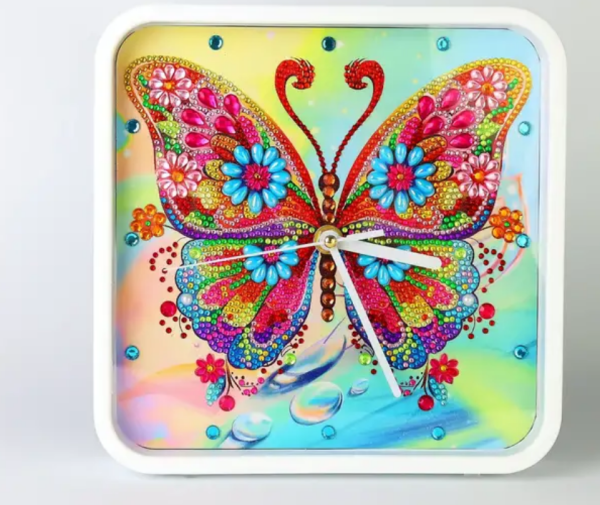 Diamond Painting DIY 5D Diamant-Malerei-Uhr-Set